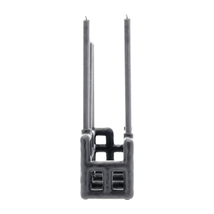 Candelabro Lyst 6 velas, negro Villa Collection