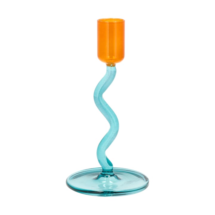 Candelabro Styles 15,3 cm - Blue-amber - Villa Collection