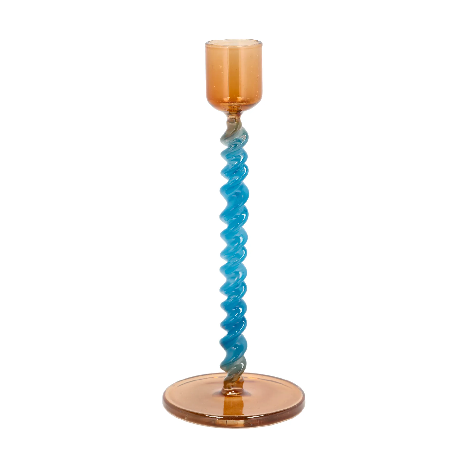 Candelabro Styles 16,3 cm, Blue-amber Villa Collection