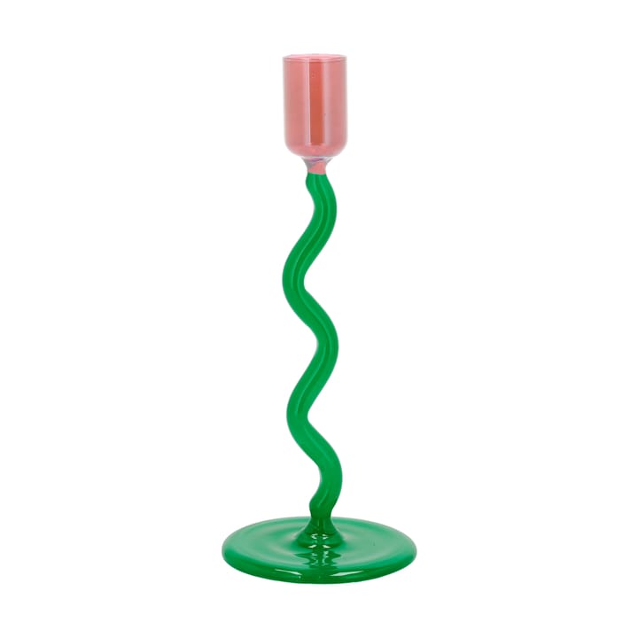 Candelabro Styles 19,6 cm - Green-pink - Villa Collection