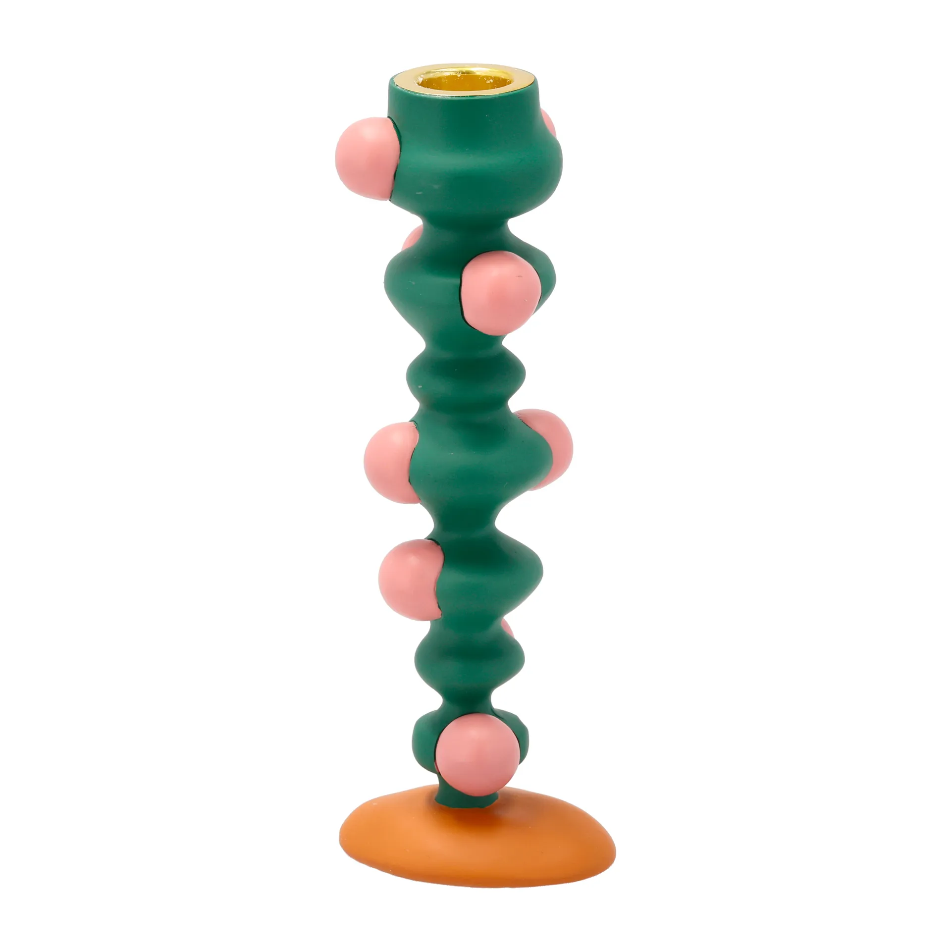 Candelabro Styles puntos 18 cm, Green-pink Villa Collection