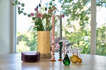 Candelabro Styles puntos 18 cm - Green-pink - Villa Collection