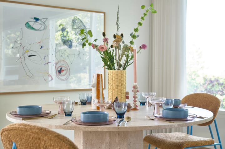 Candelabro Styles puntos 18 cm, Offwhite-pink Villa Collection