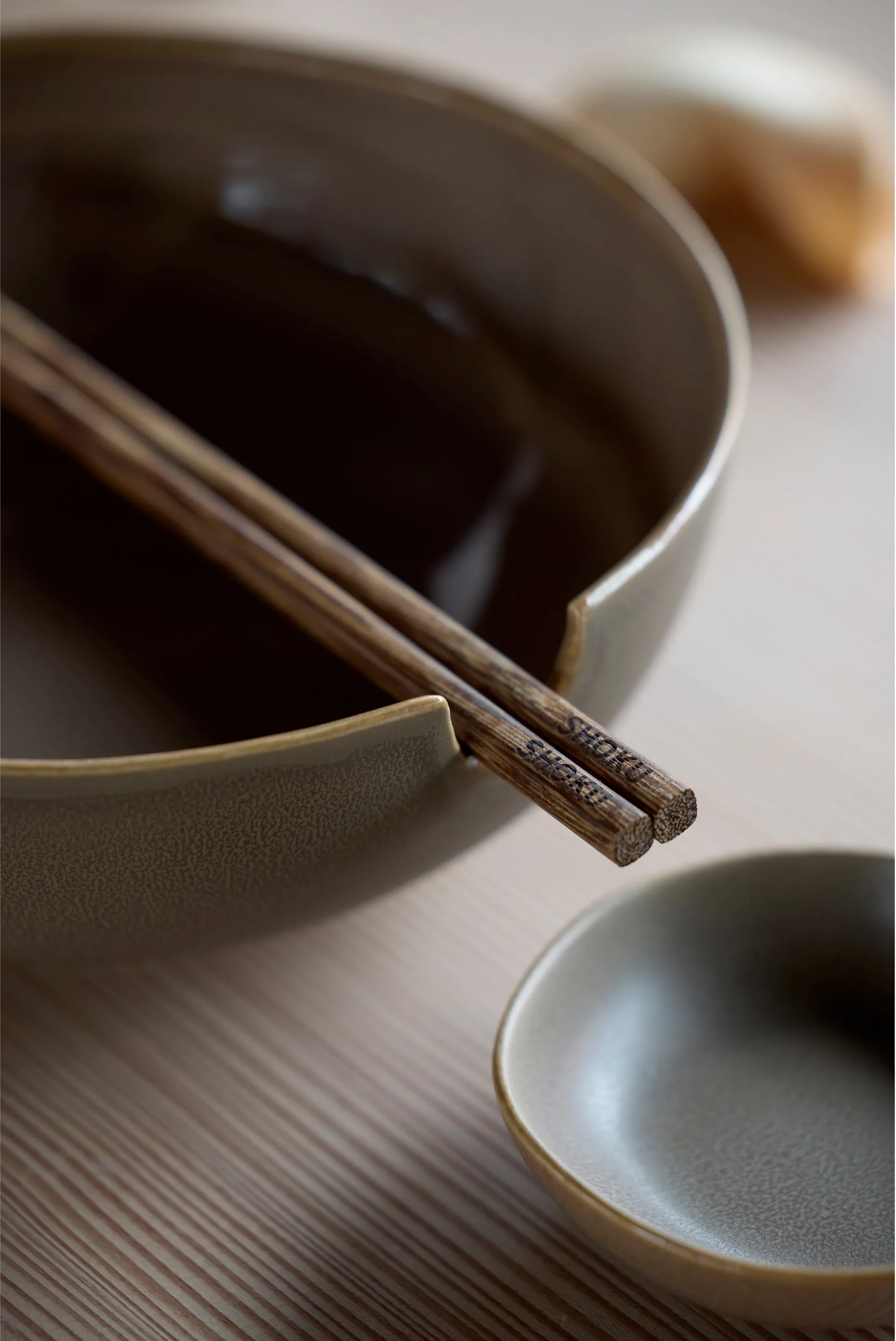 Cuenco de ramen Shoku Ø18,5 cm, Warm Brown Villa Collection