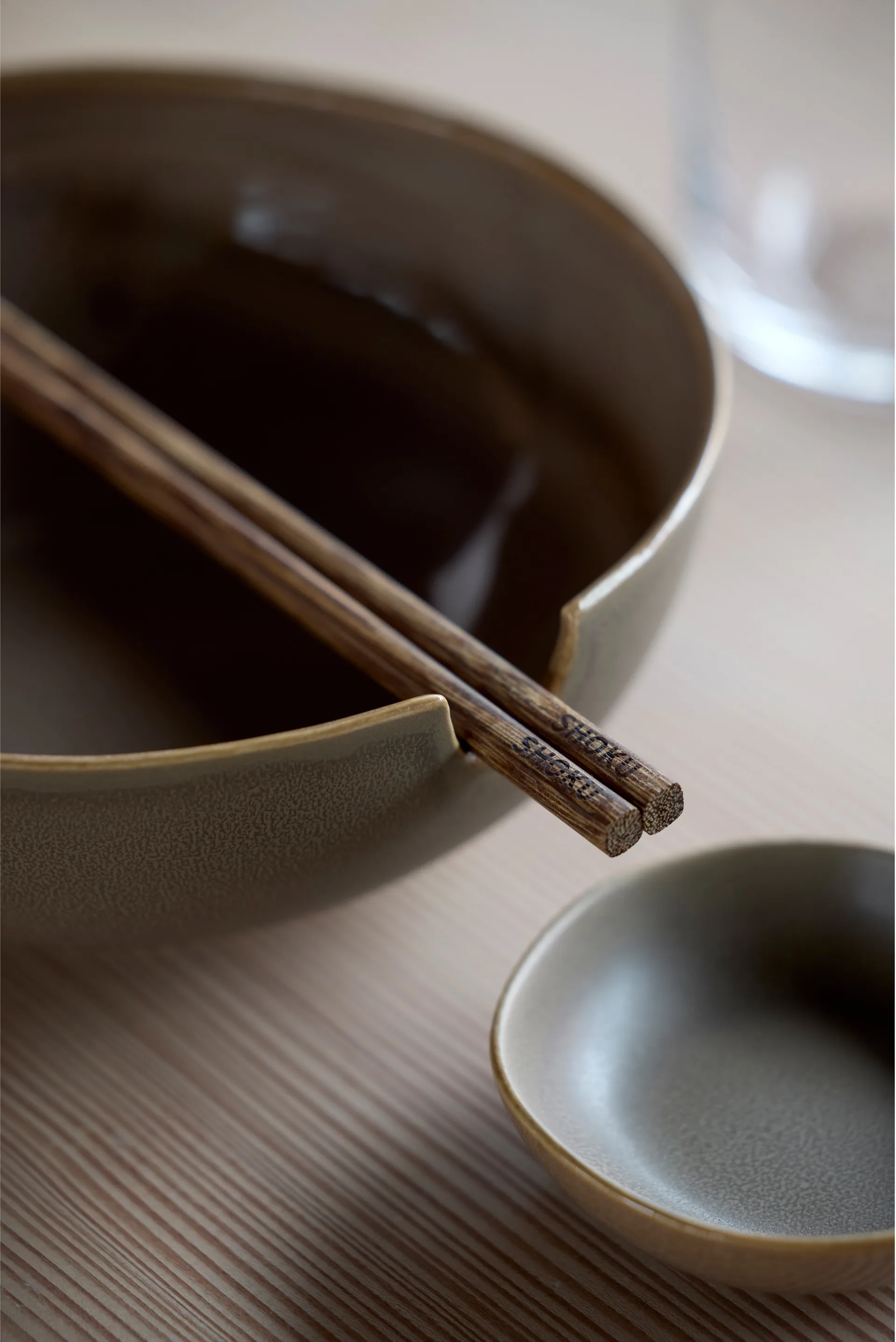 Cuenco de ramen Shoku Ø18,5 cm, Warm Brown Villa Collection