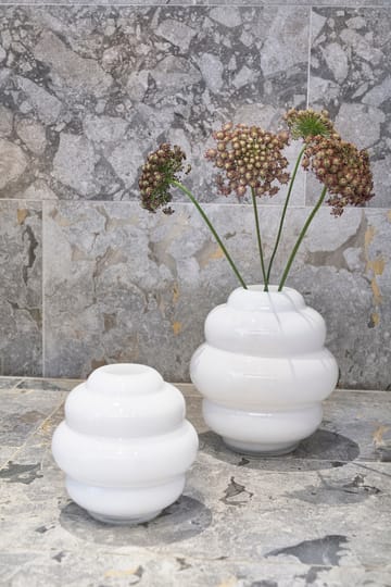 Jarrón Bubble Ø25 cm - blanco - Villa Collection