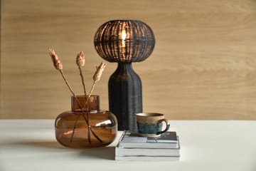 Jarrón de vidrio Kehl Ø24,8 - marrón - Villa Collection