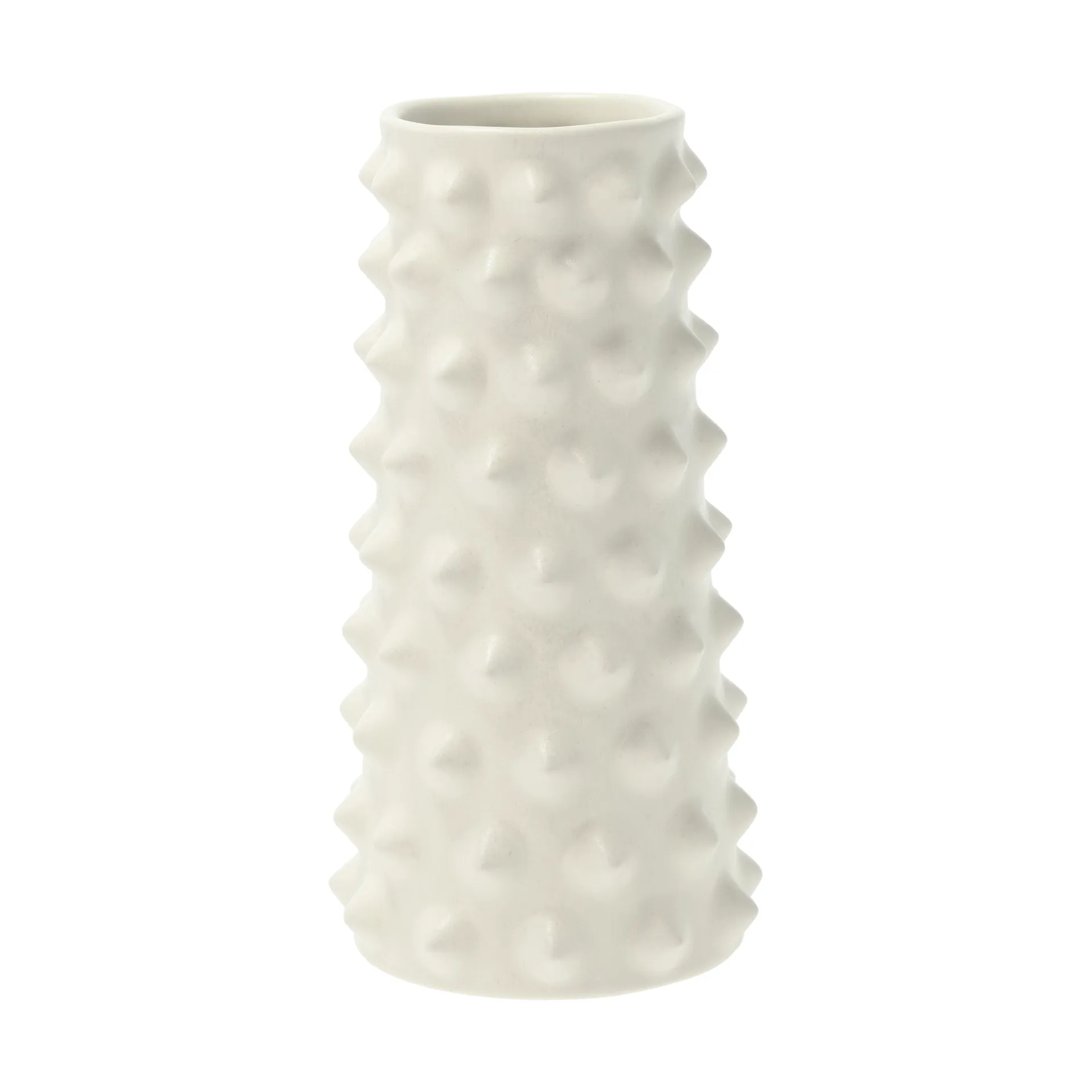 Jarrón Vaest 20xØ9,7 cm, Offwhite Villa Collection
