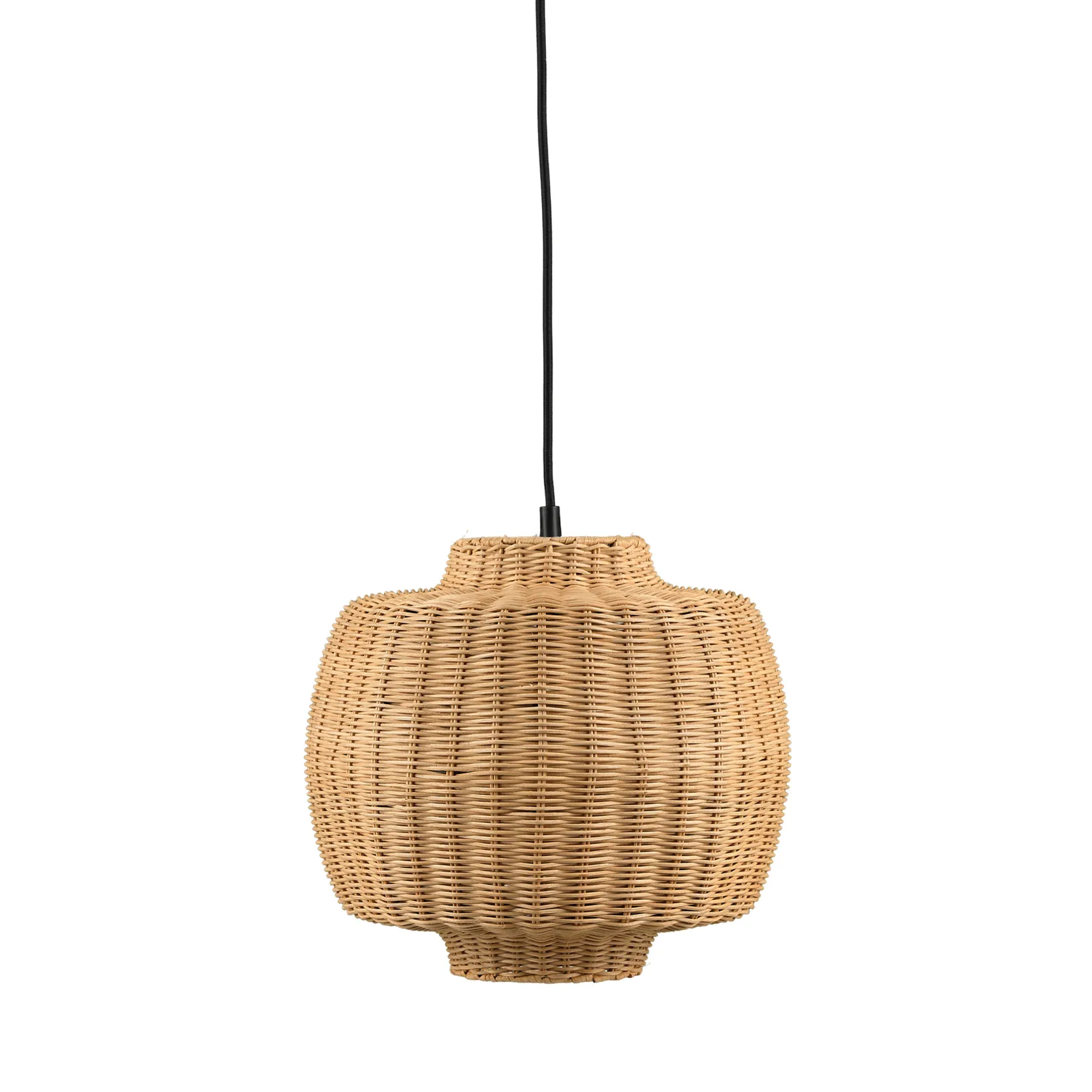 Lámpara colgante Vilna ratán natural, Ø30 cm Villa Collection