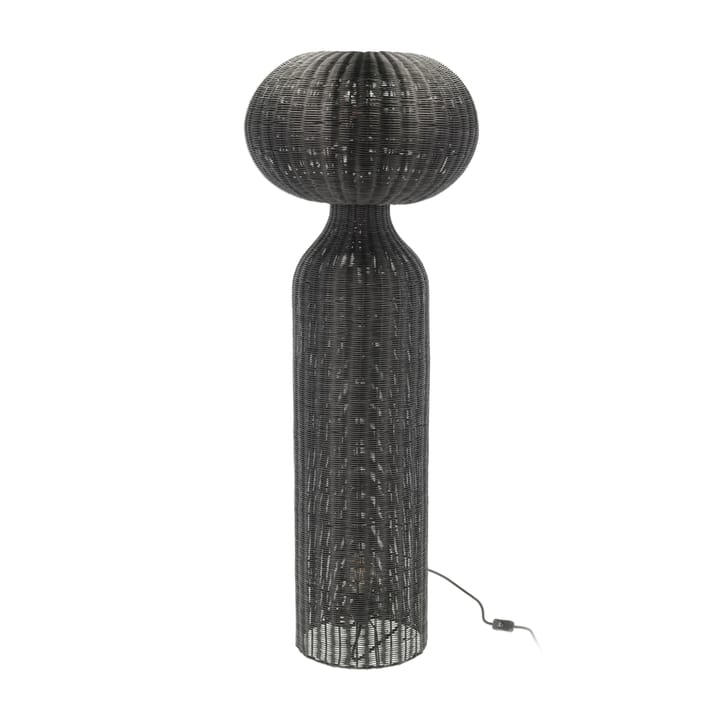 Lámpara de pie Werna Ø50x130 cm - Black rattan - Villa Collection