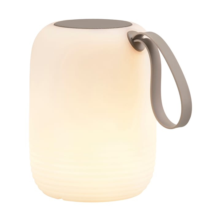Lámpara LED con altavoz portátil Hav Ø12,5 cm - White-sand - Villa Collection