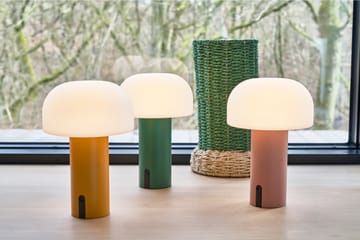 Lámpara LED con altavoz portátil Styles Ø15 cm - Pink - Villa Collection