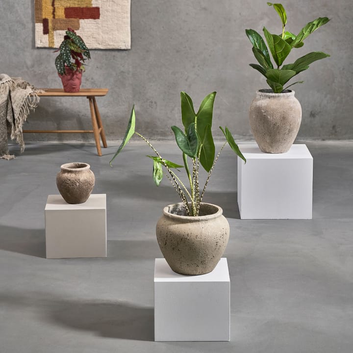Maceta Loev, gris, mediano Ø130.5 cm Villa Collection