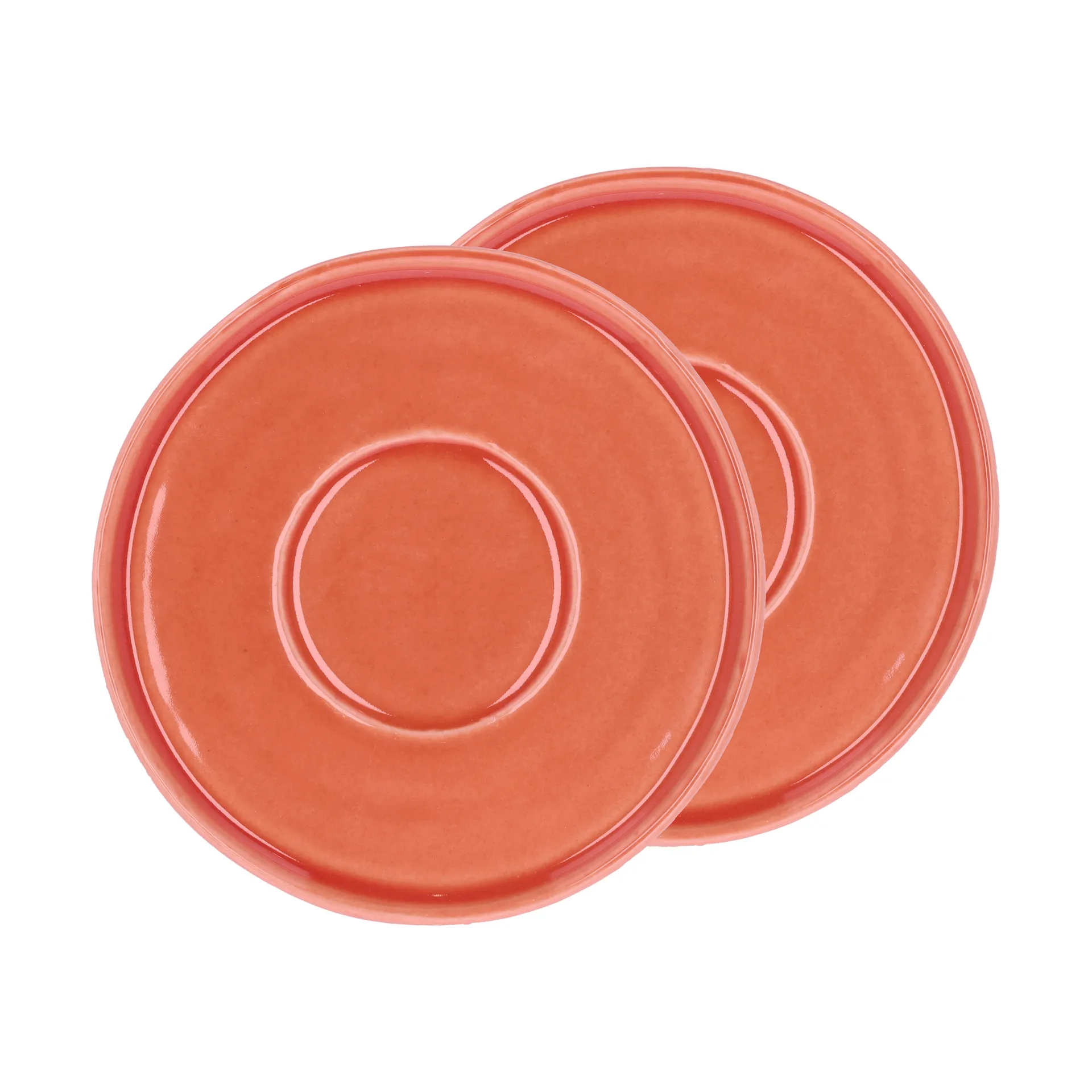 Platillos de té Styles Ø13 cm, 2-pack, Amber Villa Collection