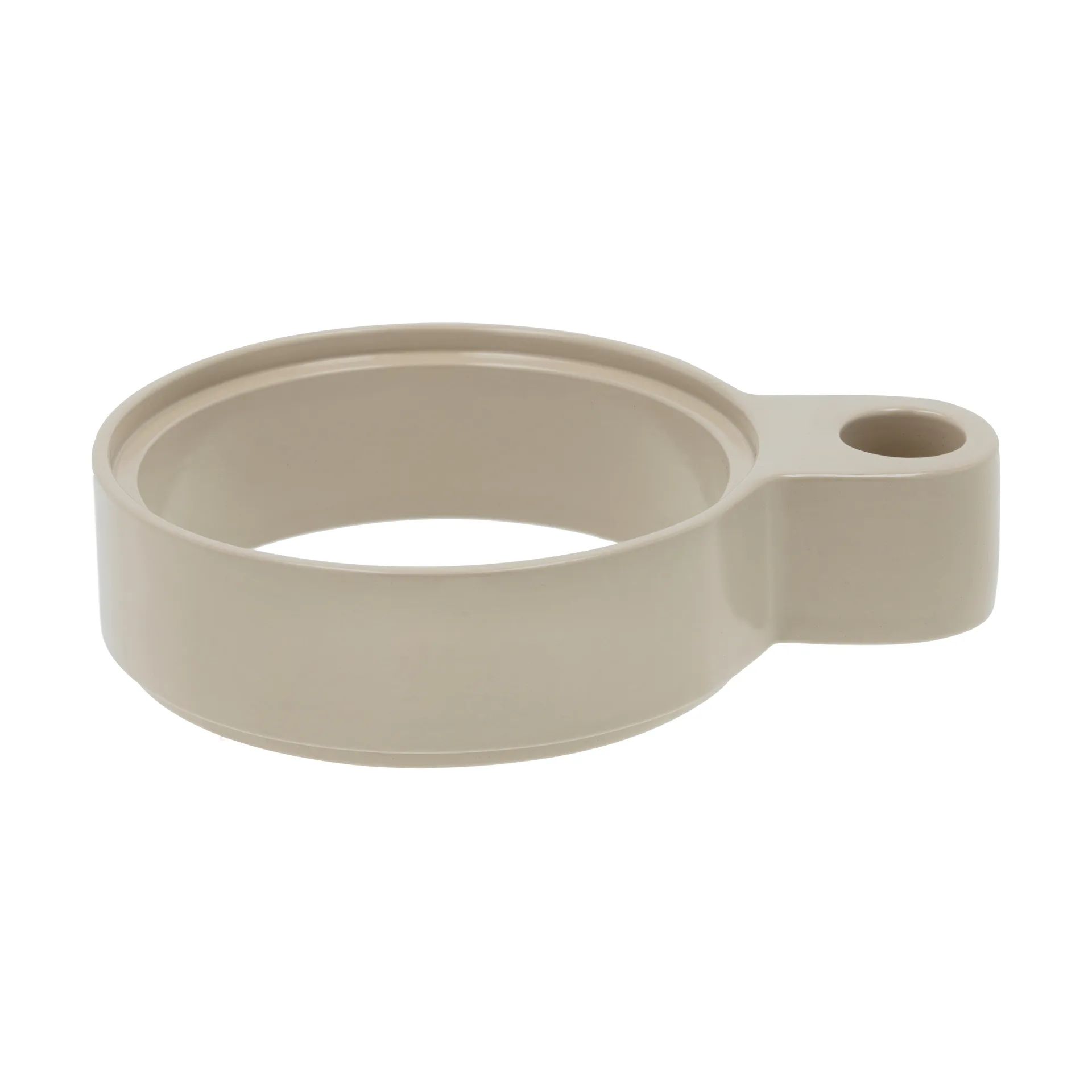 Portavelas Styles 3,6x16 cm, Arena-aluminio Villa Collection