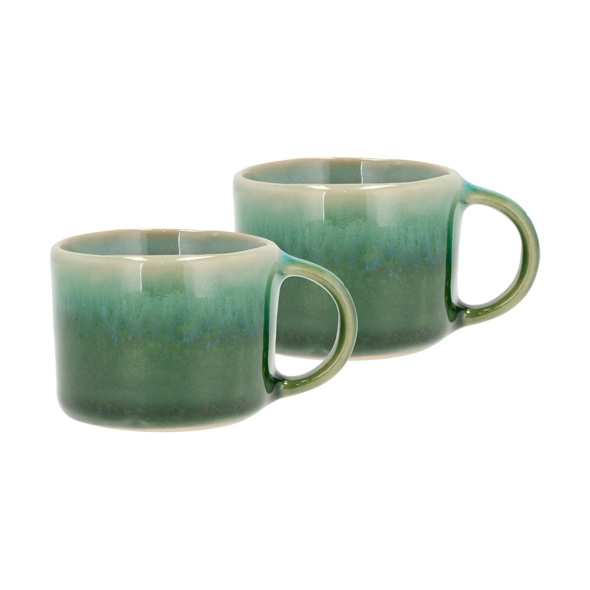Tazas de espresso Styles 8 cl, 2-pack, Black-blue Villa Collection