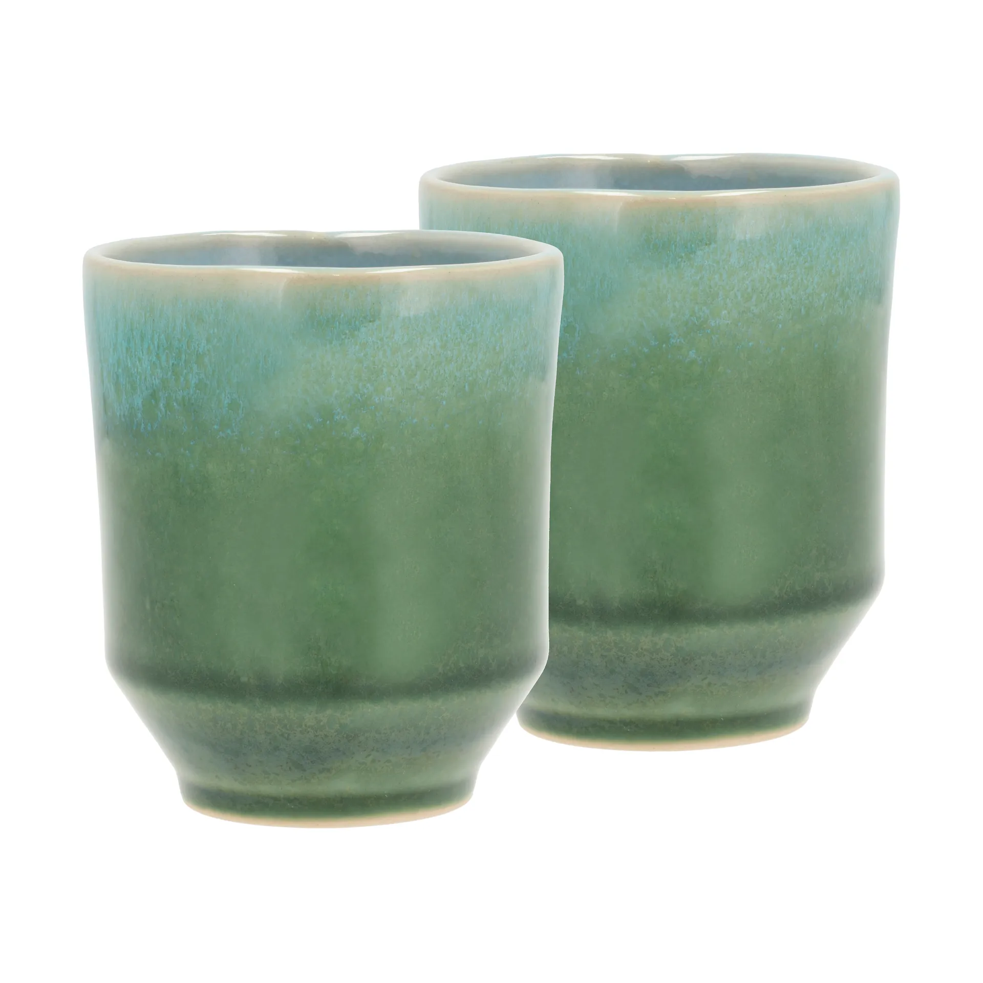 Tazas Styles 18 cl, 2-pack, Black-blue Villa Collection