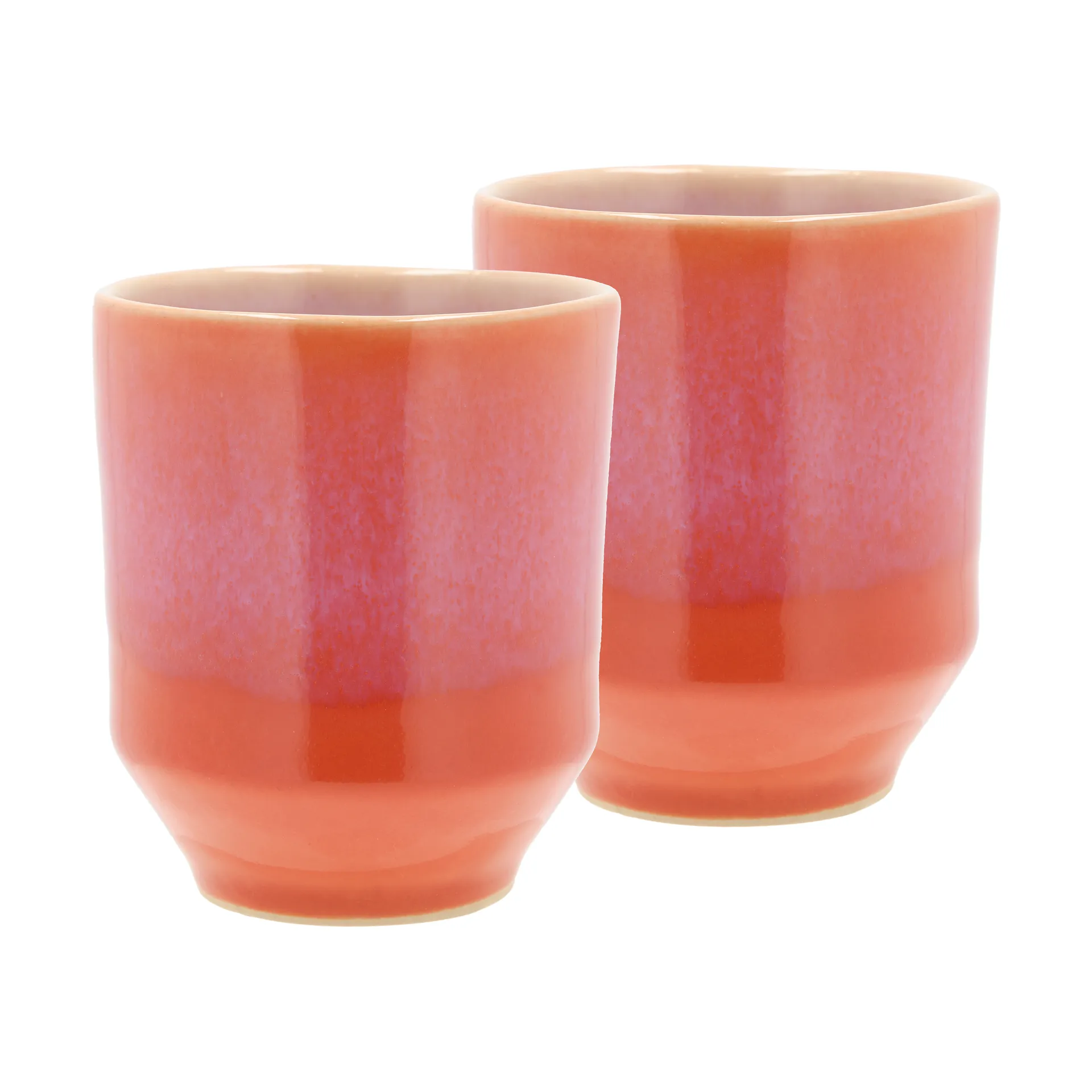 Tazas Styles 18 cl, 2-pack, Lila-orange Villa Collection
