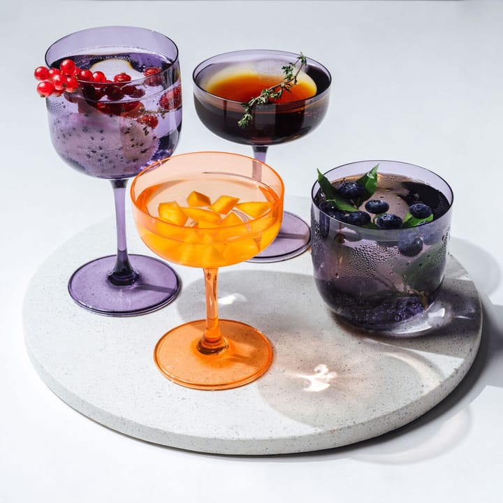 2 Copas de champán Like coupe 10 cl, Apricot Villeroy & Boch