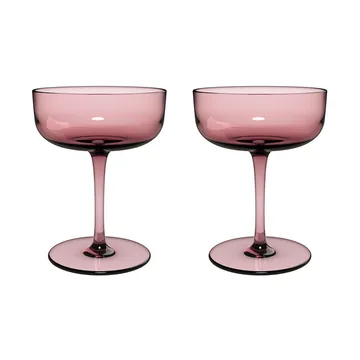 2 Copas de champán Like coupe 10 cl - Grape - Villeroy & Boch