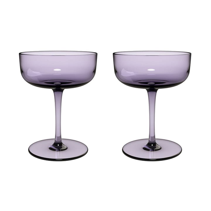 2 Copas de champán Like coupe 10 cl - Lavender - Villeroy & Boch