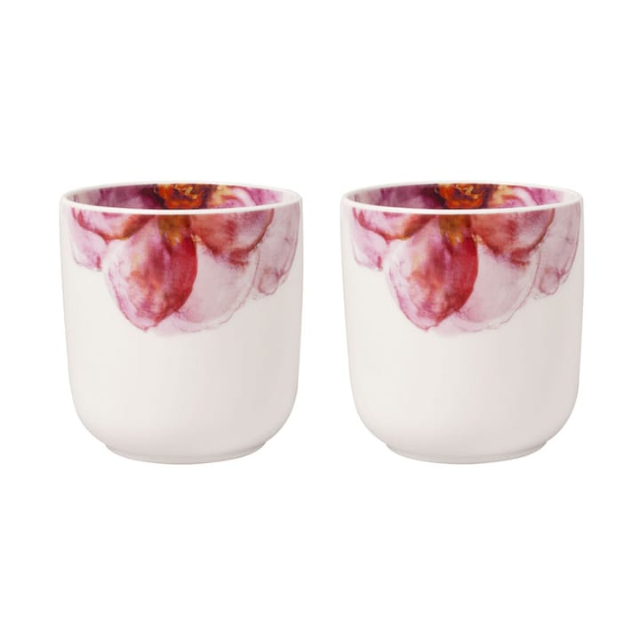 2 Tazas Rose Garden 29 cl - Blanco - Villeroy & Boch