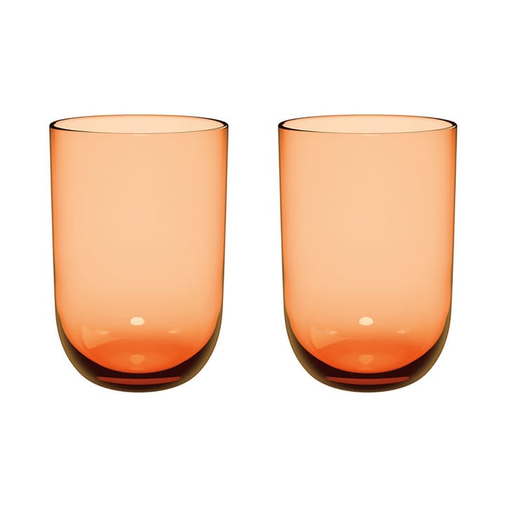 2 Vaso altos Like 38,5 cl - Apricot - Villeroy & Boch