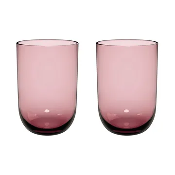 2 Vaso altos Like 38,5 cl - Grape - Villeroy & Boch