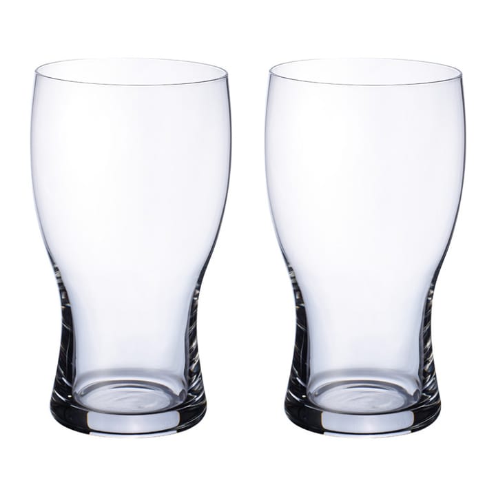 2 Vasos de cerveza Purismo pint - transparente - Villeroy & Boch