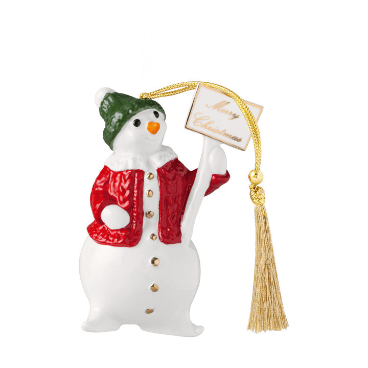 Adorno navideño, muñeco de nieve Christmas Classics  - Blanco - Villeroy & Boch