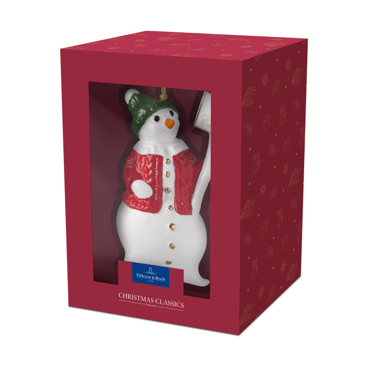 Adorno navideño, muñeco de nieve Christmas Classics , Blanco Villeroy & Boch