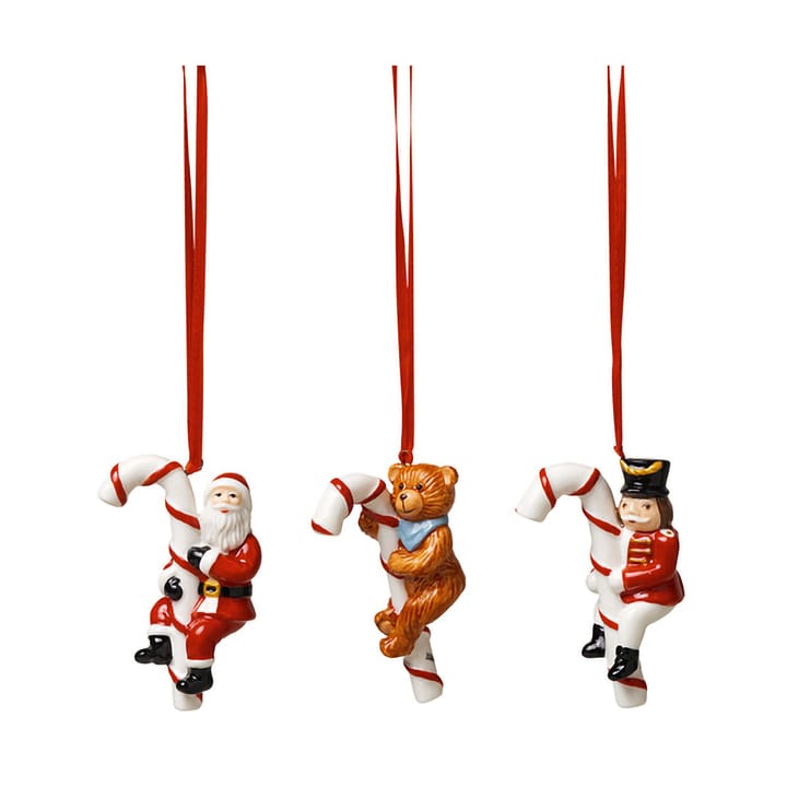 Adornos navideños Nostalgic bastón de caramelo, 3-pack - Multi - Villeroy & Boch