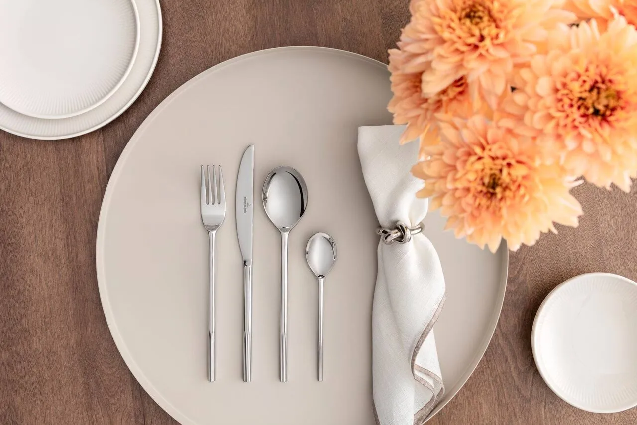 Afina juego de cubiertos, Acero inoxidable, 24 piezas Villeroy & Boch