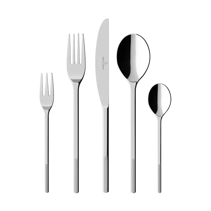 Afina juego de cubiertos - Acero inoxidable, 30 piezas - Villeroy & Boch