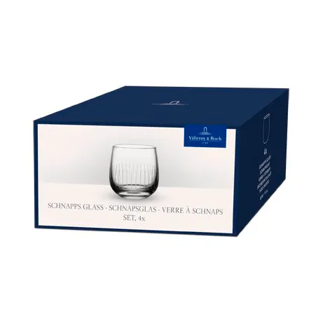 Afina vaso de chupito, Transparente, 4 cl, pack de 4 Villeroy & Boch