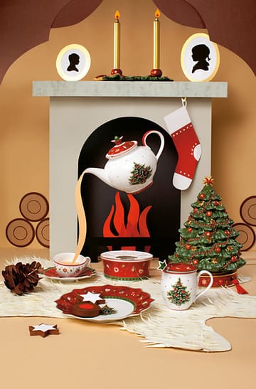 Árbol de Navidad Toy's Delight con caja de música - Blanco-rojo - Villeroy & Boch