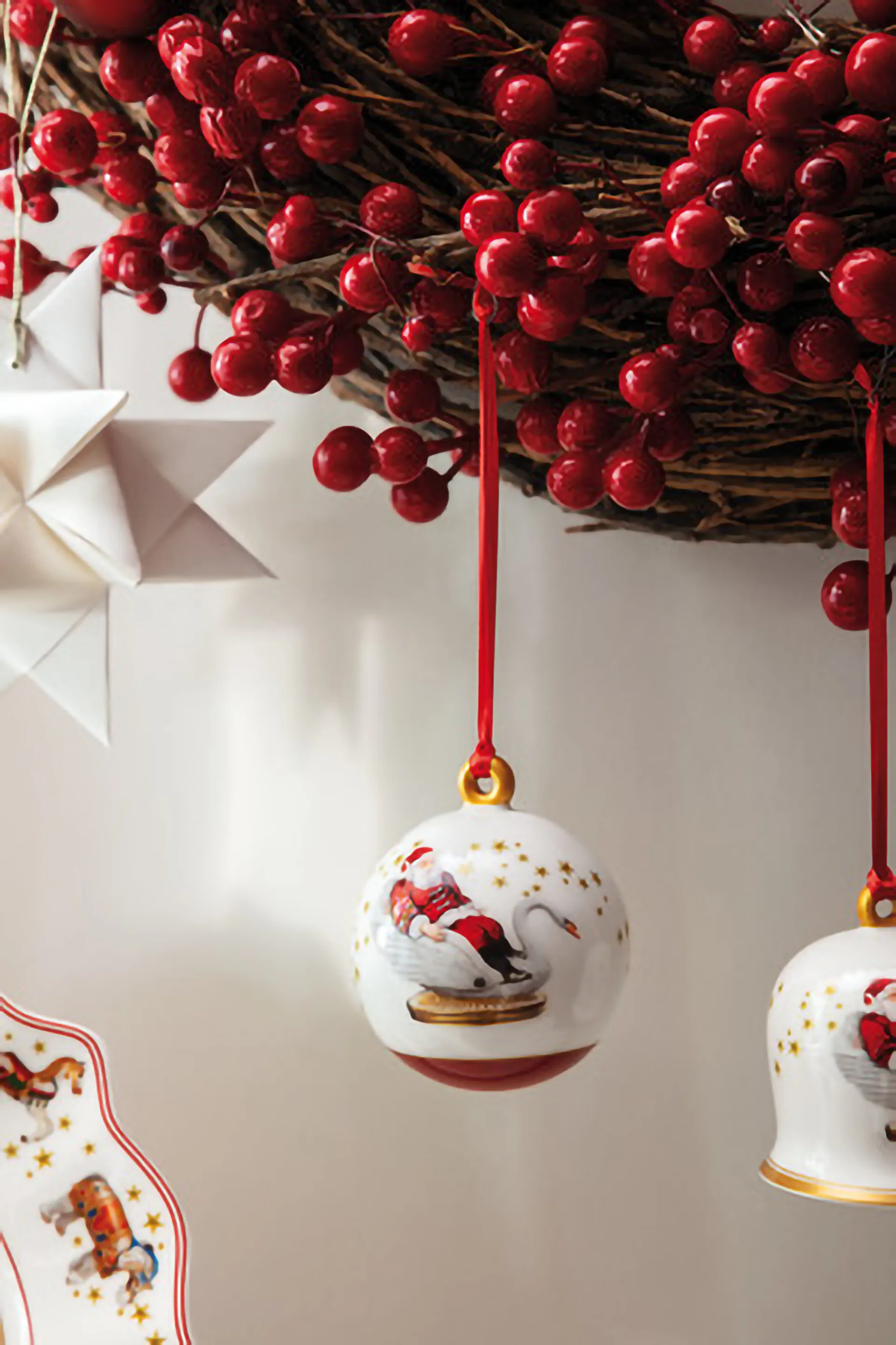Bola Annual Christmas Edition, Blanco-rojo Villeroy & Boch