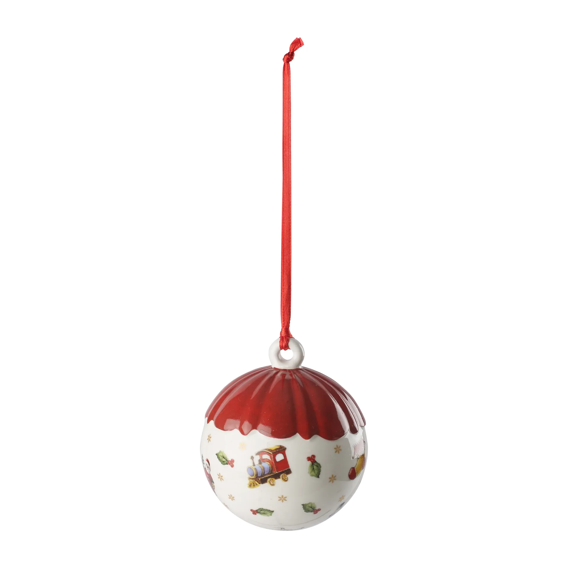 Bola de navidad Toy's Delight Decoration Ø6 cm, blanco-rojo Villeroy & Boch