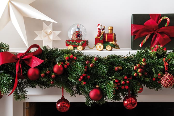 Bola de nieve Christmas Toys, Tren Villeroy & Boch