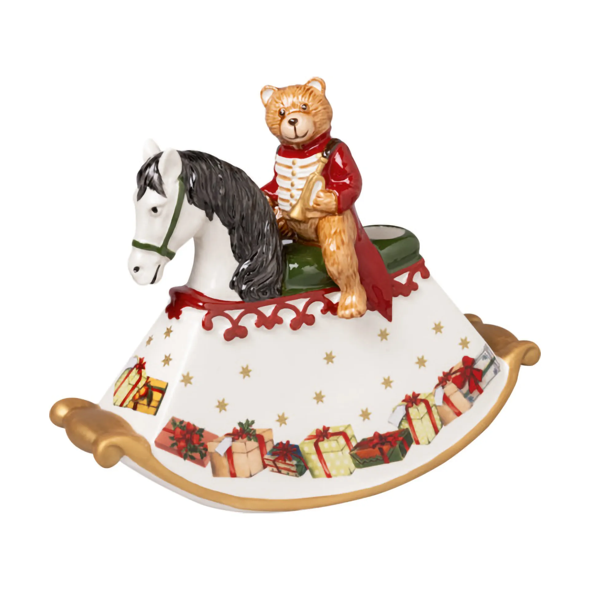 Caballo balancín Christmas Toys, Blanco Villeroy & Boch