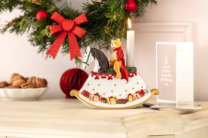 Caballo balancín Christmas Toys, Blanco Villeroy & Boch