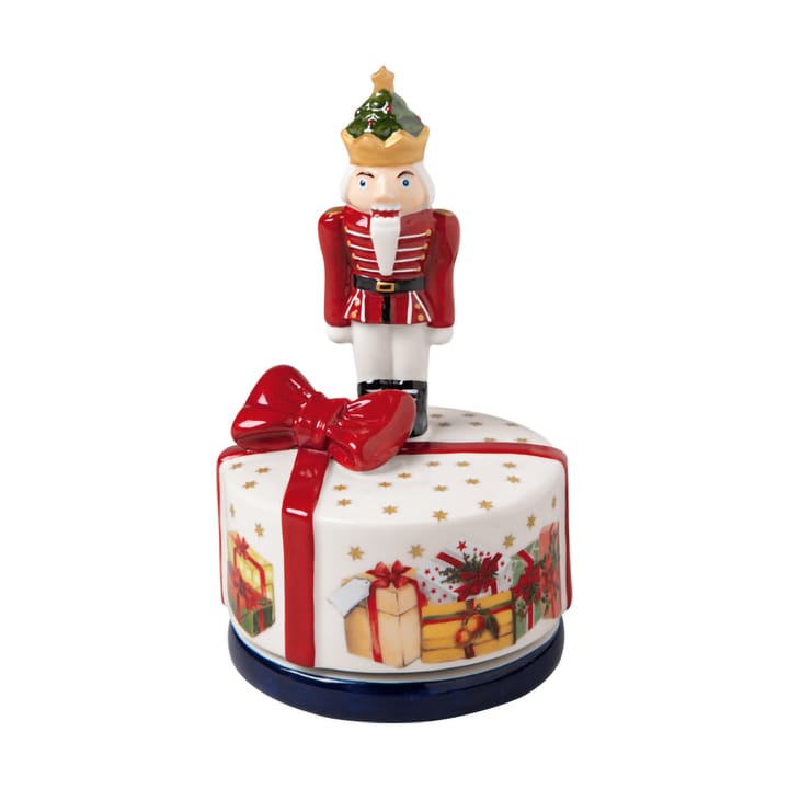 Cascanueces con caja de música Nostalgic Melody - Blanco-rojo - Villeroy & Boch