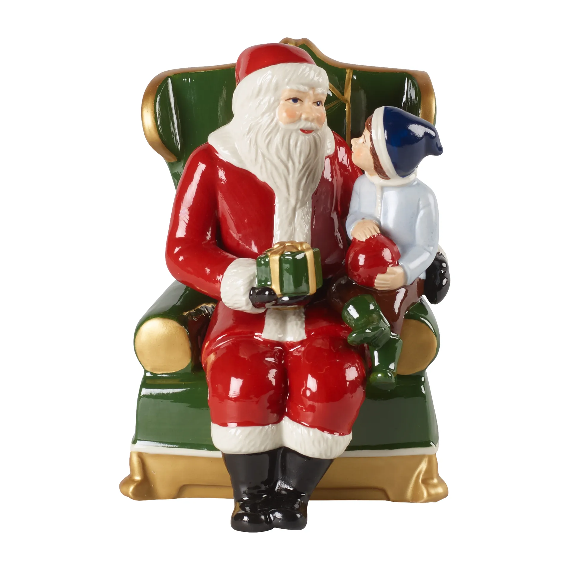 Christmas Toys Santa Claus en un sillón, rojo Villeroy & Boch