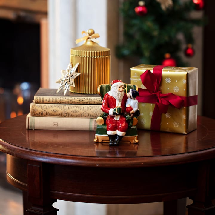 Christmas Toys Santa Claus en un sillón, rojo Villeroy & Boch