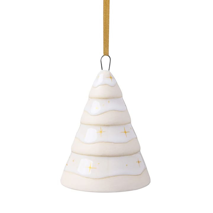 Colgante de Navidad Winter Glow árbol de navidad - Blanco-beige - Villeroy & Boch