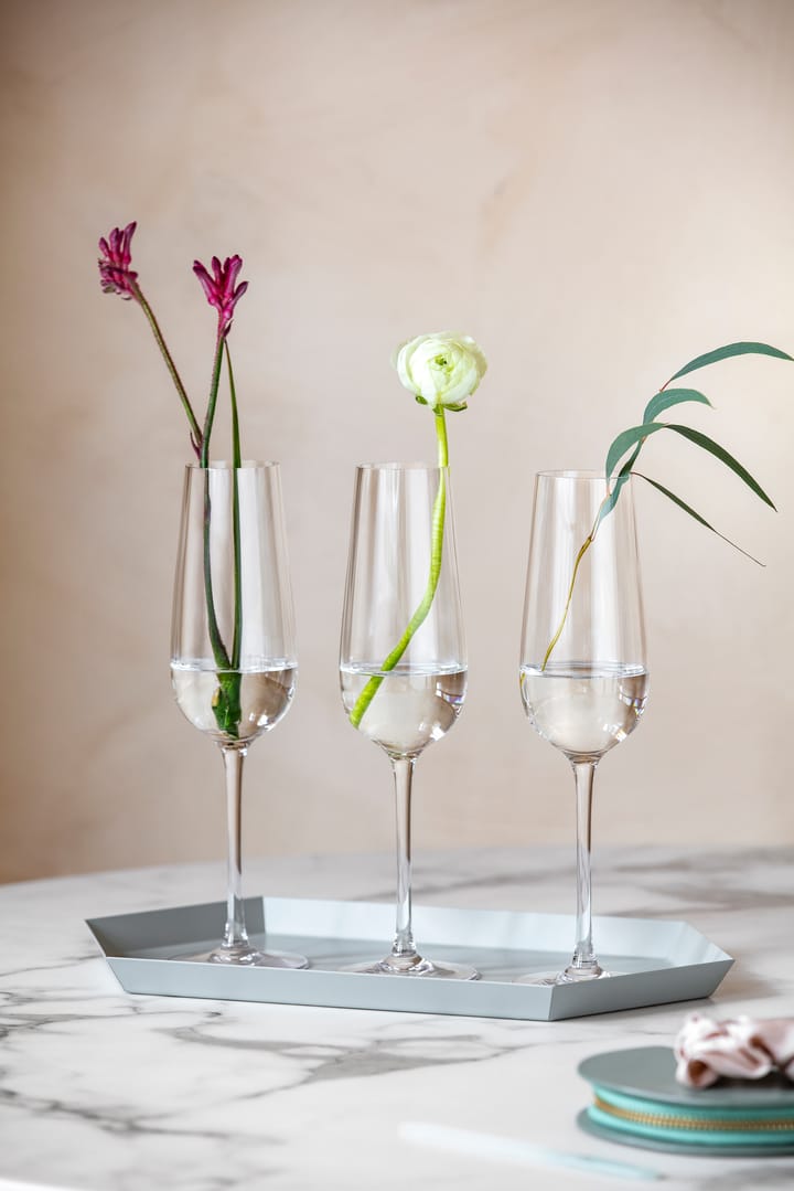 Copa de champán Rose Garden 29 cl 4 unidades, Transparente Villeroy & Boch