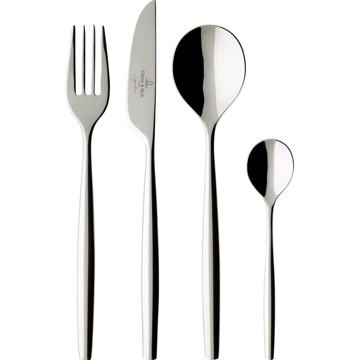 Cubertería Metro Chic 24 piezas - acero inoxidable - Villeroy & Boch