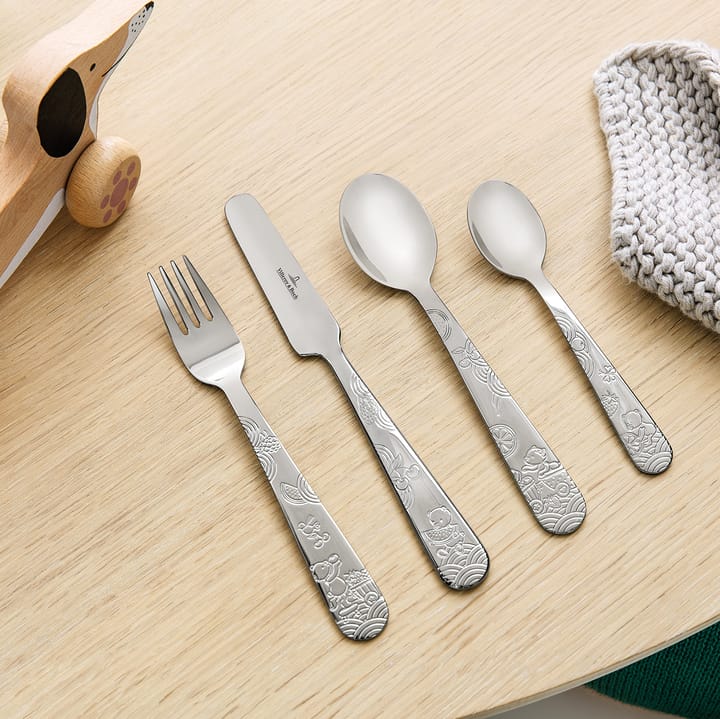 Cubiertos infantiles Hungry as a Bear 4 piezas, acero inoxidable Villeroy & Boch