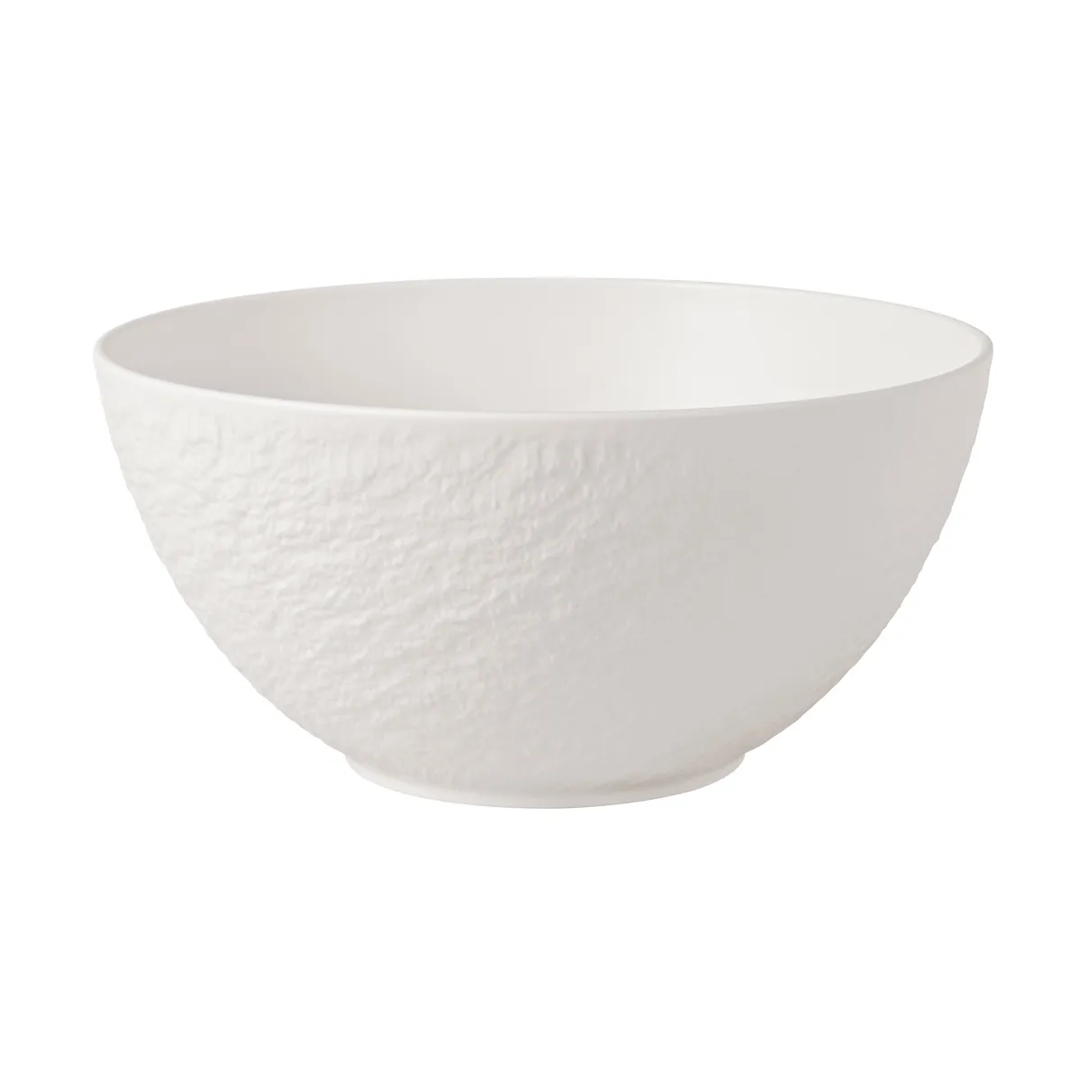 Cuenco para ensalada Manufacture Rock Ø24 cm, Blanc Villeroy & Boch