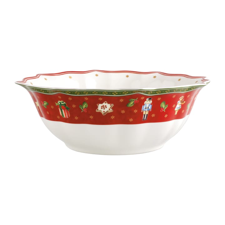 Ensaladera Toy's Delight Ø31,5 cm, blanco-rojo Villeroy & Boch